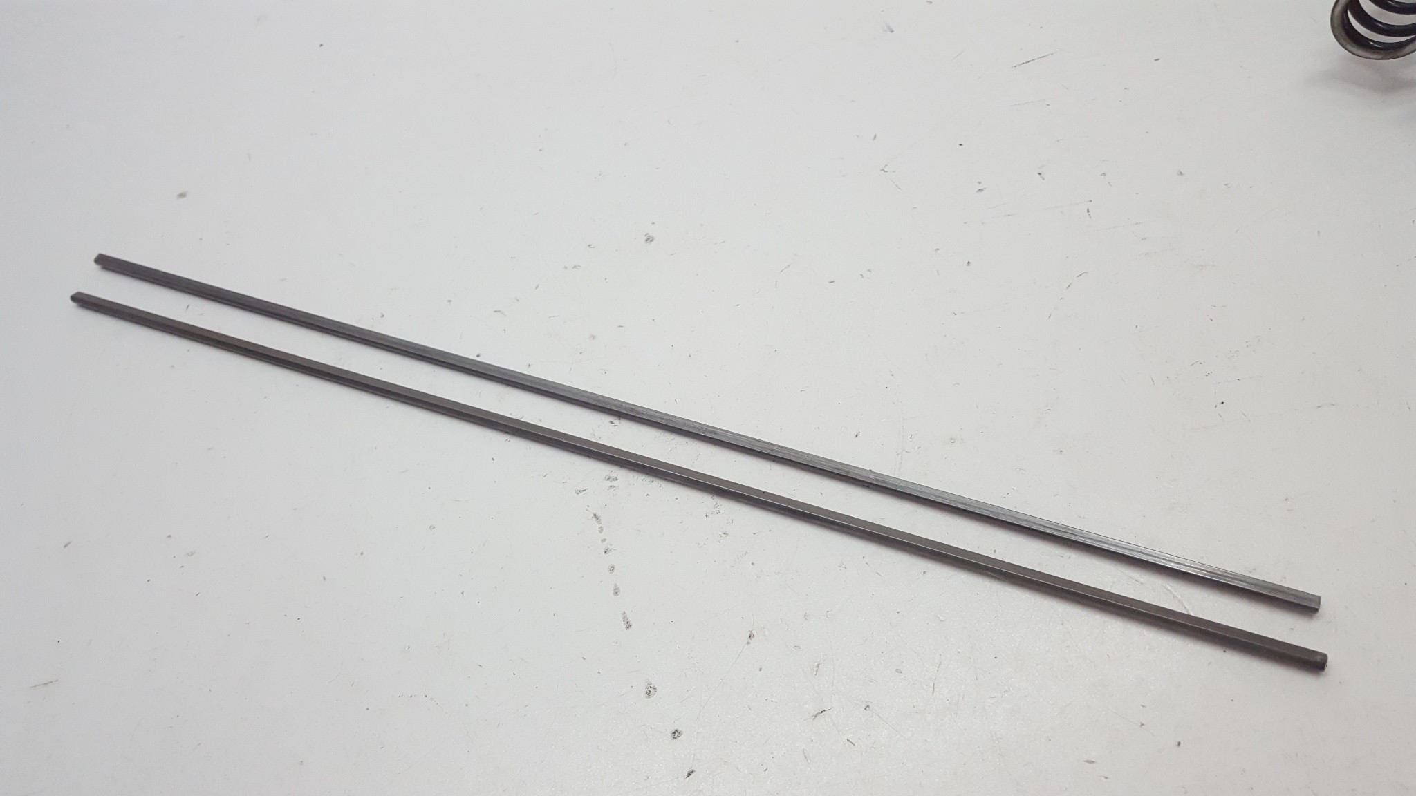 Front Fork Push Rods One Damaged Suzuki RM125 1991 RM250 #734