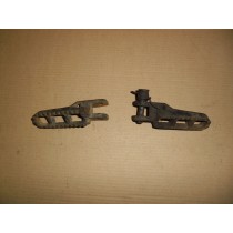Footpegs Foot Pegs Rests for Suzuki RM125 RM 125 1981
