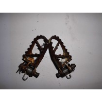 Footpeg Foot Pegs Rests to suit KTM 85 SX 85SX 2004 04 Surface Rust