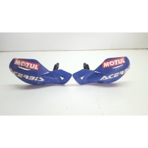 Used Blue Hand Guards Acerbis #TES