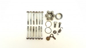 Change Holder Drum and Assorted Crankcase Bolts KX250 1995 KX 250 Miscellaneous Misc 1988-1996 #130911555