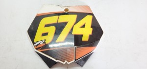 Start Number Face Plate KTM 250SX-F 2011 250 SX F SX-F 11-12 #810